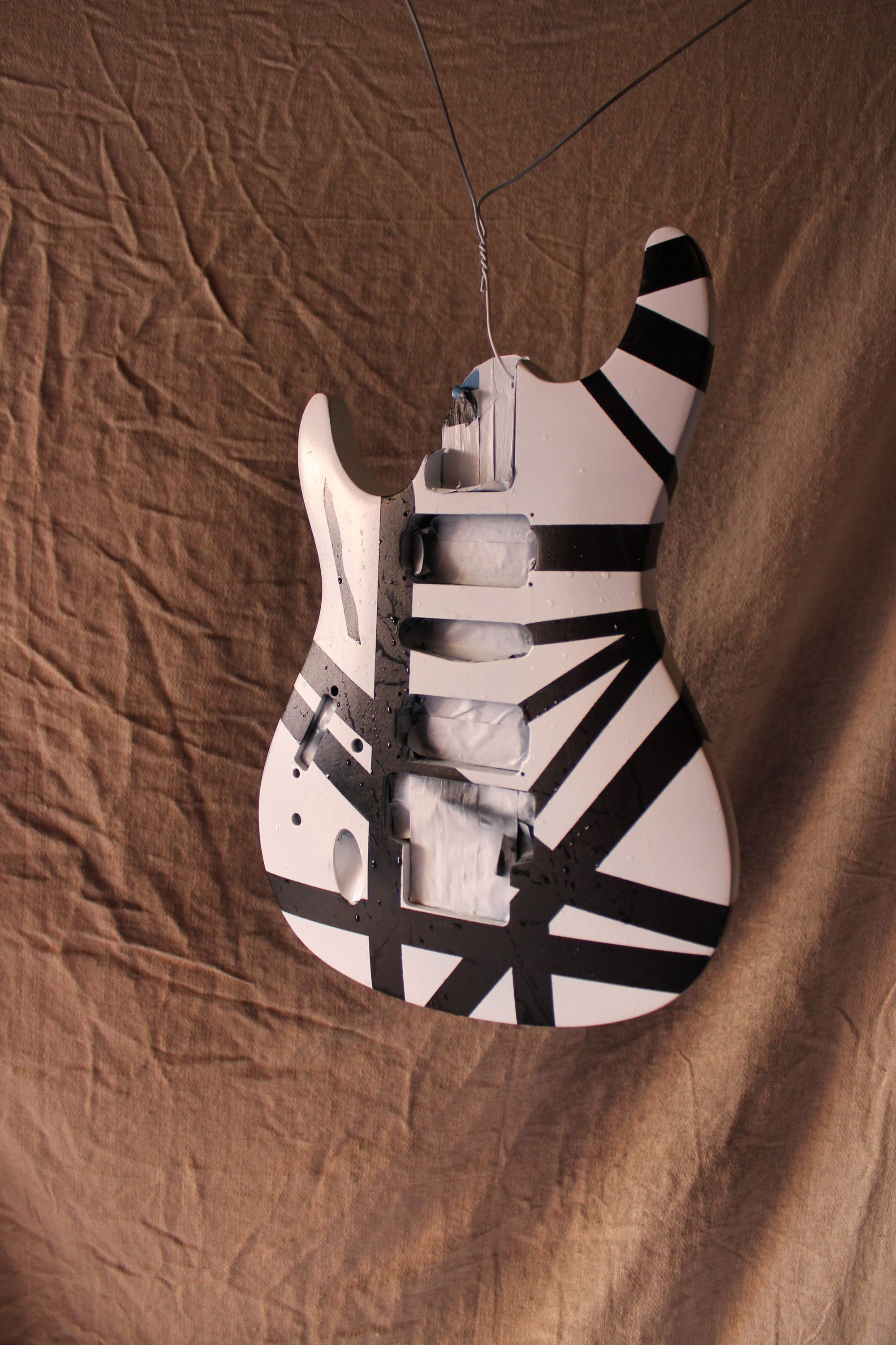 Painting a Frankenstrat