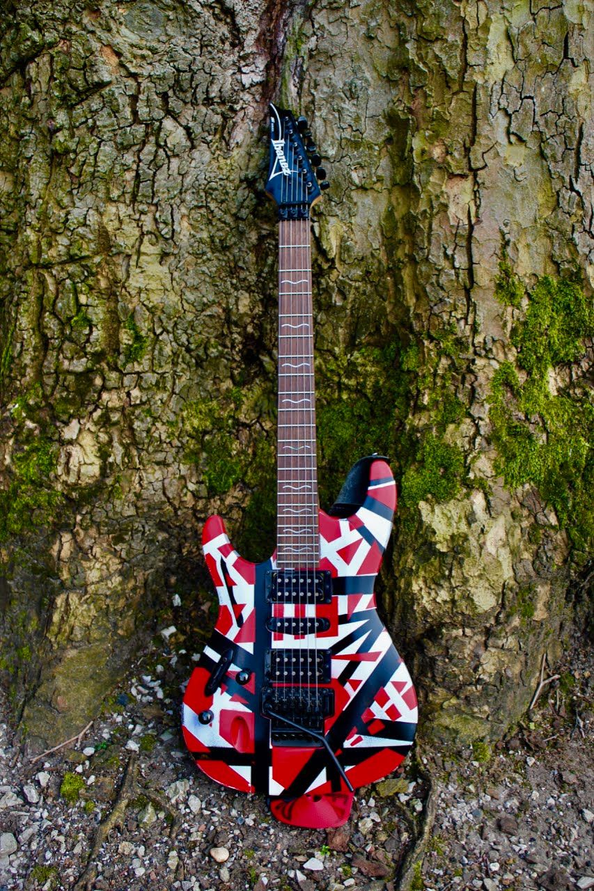 Painting a Frankenstrat