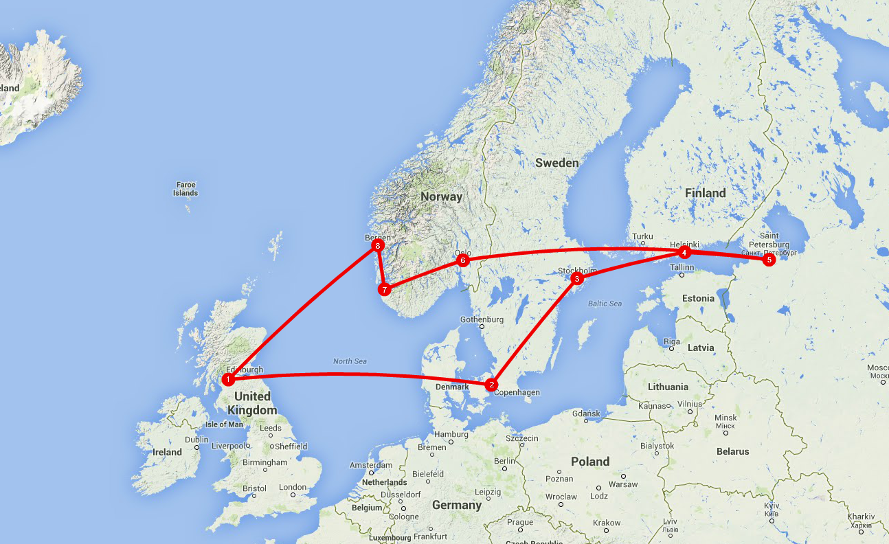 Scandinavia Trip 2014